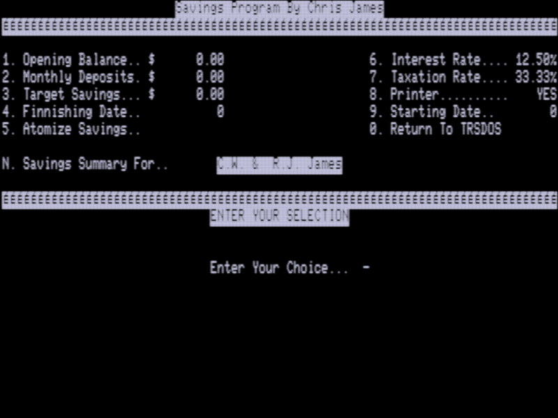 Screen shot